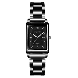 LANCARDO Analog Quartz Calendar Available Square Watch Bar Scale Detachable Strap Casual Fashion Men's and Women's Watchs