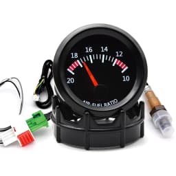 Universal 2'' 52MM Water Temperature Gauge 40-120℃ Oil Temp Gauge Oil Pressure Tachometer Vacuum Meter Digital 12V Car