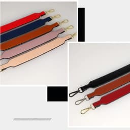 3.5cm PU Leather Bag Strap Replacement Belt Handbag Short Handles Shoulder Bags Straps for Women Purse Accessories Unadjustable