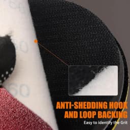 3/4/5/6 Inch Sanding Disc Round Sandpaper Sheet Set Sand Paper Buffing Polishing Pad for Car Polish Sanding Paper
