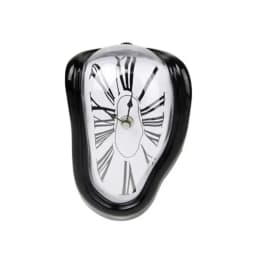 2023 New Novel Surreal Melting Distorted Wall Clocks Surrealist Salvador Dali Style Wall Decororation Home Garden Clock