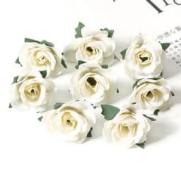 Bulk Mini Silk Roses Artificial Flower Heads Wedding Decoration Home Room Decor Garden Party DIY Christmas Garland Accessories