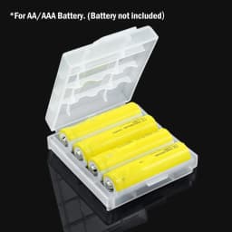 10Pcs/Set Battery Case Plastic Storage Box For 4xAA 5xAAA Batteries Protecting Case Cover Tool Container Batteries Parts