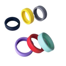 4/8Pcs Pure Color Luggage Wheels Protector with Silent Sound Silicone Suitcase Wheels Protection Cover Reduce Wheel Wear Noise