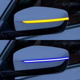 2pcs Dynamic Blinker For BMW 3 5 6 7 8 Series G20 G30 G15 M5 F90 LED Turn Signal Light Side Mirror Indicator