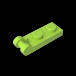 MOC PARTS Bricks GDS-646 PLATE 1X2 W/SHAFT 3.2 compatible with lego 60478 children's toys Assembles Building Blocks Technical