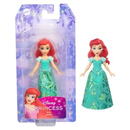 Original Disney Princess Mini Princess Snow White Moanna Merida Elsa Anna Miniature Dolls for Girls Christmas Gifts HPL55 Toys