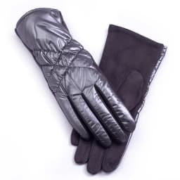 Women Gloves Down Cotton Keep Warm Winter Female Waterproof Thermal Fleece Lined Touch Screen Non-slip Riding Motorbike