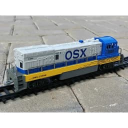 American Classic GP40 Internal Combustion Engine Train Simulation Electric Track Model Children's Toys Boy Scene Gift Display