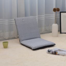Home Office Floor Chair Folding Multiangle Portable Floor Seat with Adjustable Backrest, Low Folding Chair with Sponge Filling