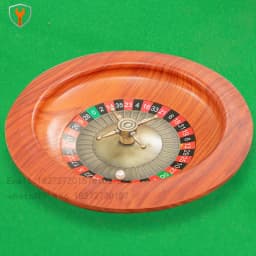 Russian Roulette 12 Inch Drinking Toy Event Lucky Draw Lucky Wheel Entertainment Game Props Russian Wheel Wooden