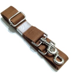 38cm Wide Polyester Cotton Bookbag Strap Military Green Canvas Single Shoulder Slant Cross Strap Bronze Hardware Accessory