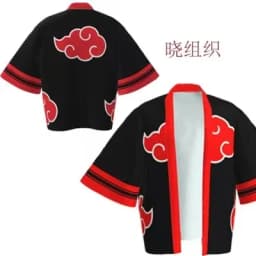 Demon Killer Cartoon Kimono Style Jacket Anime Cape Half Sleeve Cardigan