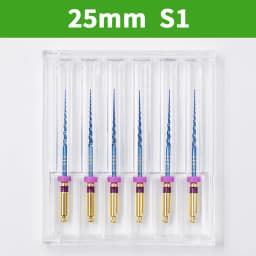 Dental Super Files Blue Rotary File Nickel Titanium Metal Root Canal File Endodontic Equipment 21/25/31mm S1/S2/F1/F2/F3/F4/F5