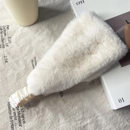 Autumn Winter Women Elastic Wide Edge Rabbit Fur Hairband Windproof Warm Hair Accessories for Protection Styling Headbands
