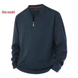 9XL New in Mens Sweatshirt Half Zip-up Pullover Male Large Size Autumn Winter Long Sleeves Big Plus Fleece Warm Top High Quality