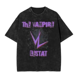 Men's The Vampire Lestat T-Shirts Top Tees Beach Y2K Casual Short-Sleeve T Shirt Crewneck Trending Casual Tee Shirt Cheap