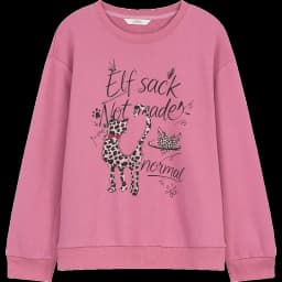 ELFSACK Women's Sweatshirt with Graphic and Slogan Print, Everyday Outdoor Top
