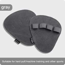 2 PC Powerlifting Gym Gloves Breathable Horizontal Bar Booster Gloves Weightlifting Leather Palm Guard Fitness Gloves Men Women
