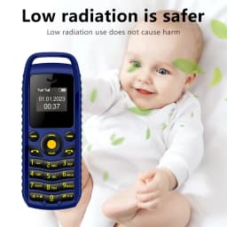 SERVO B25 Ultra Mini Mobile Phone 2 SIM Standby 2G Network Call Recording Magic Voice Blacklist Feature Smaller Backup Cellphone