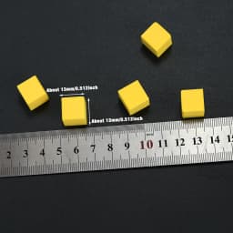 20Pcs Pop Up Foam Cube Carp Fishing Bait, High Buoyancy Corn Scent Artificial Floating Lure for European Carp Fishing Rig Making