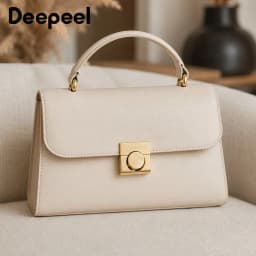 1-5Pcs 33x34mm Bag Lock Snap Buckle Metal Handbag Clasp Purse Closure Flap Wallet Decorative Latch Leathercraft Repair Hardware