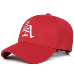 Unisex Gothic LA Embroidery Baseball Caps Spring Autumn Outdoor Adjustable Casual Hats Sunscreen Hat Sports Cap