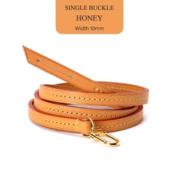 CRAZYSMITH Luxury Vegetable Tanned Leather Bag Strap For LV Pochette Underarm Crossbody Shoulder Straps Replacement Accessories