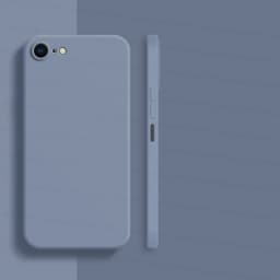 For iPhone 8 Case For iPhone SE 2022 2020 7 8 Plus Cover Case Luxury Shockproof Soft TPU Liquid Silicone Phone Back Cover Case