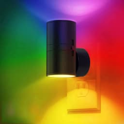 Dimmable LED Night Light Plug Into Wall Night Lamp with Light Sensor Auto On/Off From Dusk To Dawn for Bedroom Hallway Bathroom