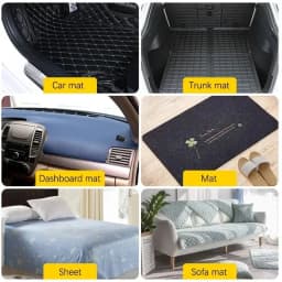 5/10/20/30Pair Double Faced Adhesive Fixing Stickers Carpet Pad Dashboard Mat Fixed Patch Floor Anti Skid Grip Hook and Loop Dot