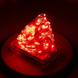 Battery Box 10/5/2/1M LED Silver Wire String Lights Fairy Garland Light for Christmas Wedding Party Home Holiday Room Decoration