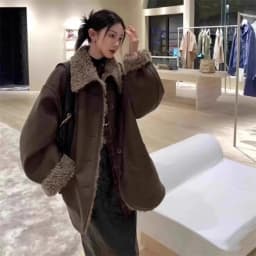 Double Sided Fur One-Piece Coat For Women Mid To Long Winter 2025 New Model Imitation Lamb Fur Thickened Winter Women's Coat