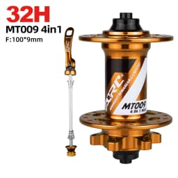 MT009 BOOST 4 IN 1 Front bike hubs MTB mountain bike hubs 28H 32H 36H 15x110 9 15x100 mm disc brake bicycle hub 28 32 36 holes