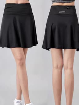 Quick Dry A-Line Skirt Running Skort Tennis Skirt Badminton Sport Shorts Casual Half-length Skirts Breathable Women's Skirt