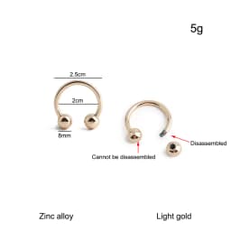 10/30/60PCS Detachable D-Buckle Metal Opening D Ring For Shoulder Bag Belt Strap Swimwear Decor Hat Horseshoe Hook Accessories