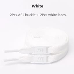 Original Shoelaces Combination White Flats laces and Shoe Decoration Suit Sneaker Shoelace Air Force one Shoes Accessories