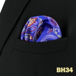 Luxury Mens Pocket Square Handkerchief Multiple Designs Classic Suit Hanky Large Striped Gentlemen Wedding Party Gift for Men