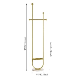 Stand Portable Clothes Rack Bedroom Floor Holder Clothes Hanger Hat Rack Home Modern Perchero De Pie Clothing Store Furniture