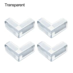 4Pcs Soft Safety Desk Anticollision Strip Table Corner Protector Edge Protection Corner Guards