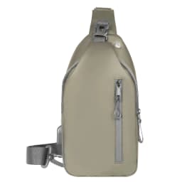 Lightweight Waterproof Anti-Theft Sling Bag Backpack for Men Women, Crossbody Chest Shoulder Bag with Multi-Pockets for Travel H