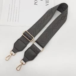 IGNICASE New Rhombus Wide Shoulder Strap Adjustable Solid Color Versatile Webbing Accessories Women's Bag Replacement Belt
