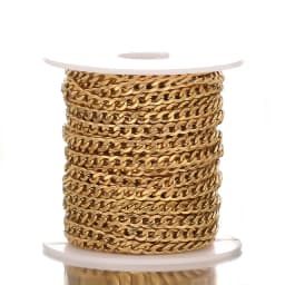 2M Thicken Stainless Steel Cuban Chains Bulk For DIY Jewelry Findings Making Necklace Materials Handmade Supplies