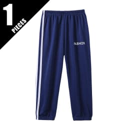 3/1 Piece Four Season Children's Solid Color Letter Casual Sports Pants For Boys And Girls Fashionable And Versatile Harun Pants