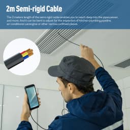 Ulefone Endoscope E2 IP67 Waterproof Digital Endoscope for Ulefone Armor 9 / 9E / Power Armor 13 / 16 Pro / 18T / Armor Pad