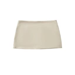 Summer Clothes Black Mini Skirts Women Zipper Side Solid Satin Skirts For Woman Low Rise Skirts Kawaii Pink Skirt With Shorts