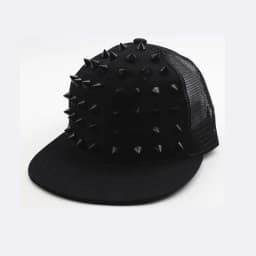 Men and Women's Rivet Flat Hat Punk Rock Hip Hop Stud Baseball Caps Y2K snapback cap outdoor gorras para hombres casquette homme