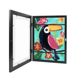 1/2PCS A4 Art Display Frame Kids Frames Photo Picture Crafts Drawing Storage Gifts
