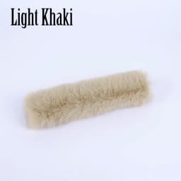 New 1 Pc Plush Fur Furry Bag Strap Covers Sleeves with Loop Fastener Cover for Bag Handles Replacements Accessories