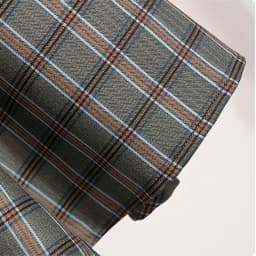 Plaid Vantage High Waist A-line Loose With Belt Pocket Women's Skirt Korean Fashion Mid-Calf Long Skirts For Women 2026 Spring